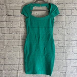 beautiful teal mini dress by guess
